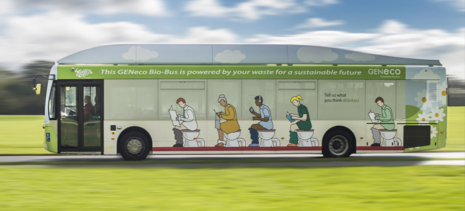 UK’s first ever bus to run on human and food waste launched
