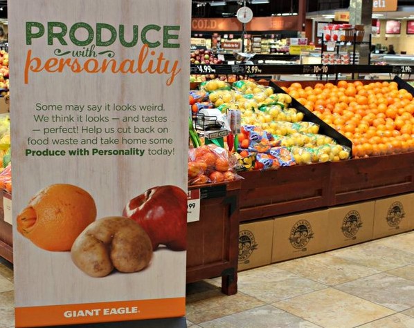 Giant Eagle Now the Largest U.S. Supermarket Selling Ugly Fruits and Vegetables