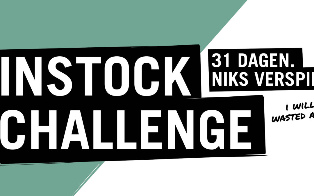 1 januari 2020 | Instock challenge: 31 dagen geen eten verspillen!